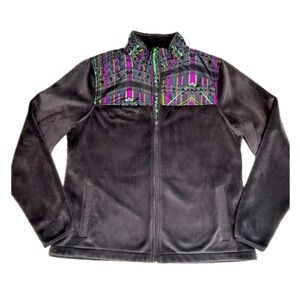 Fila Sport Like New Gray Zip Up Athletic Warm Jacket Sz L Oc